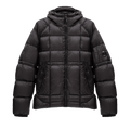 C.P. Company D.D. Shell Hooded Down Jacket "Black"