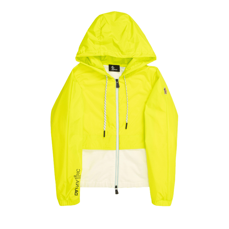 Moncler Grenoble Daynamic Zip Up Cardigan "Ivory"