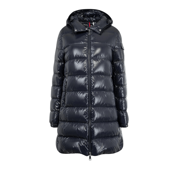 Moncler Courcelles Long Coat "Blue"