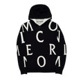 Moncler Scattered Letters Hoodie "Black"