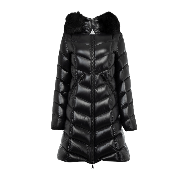 Moncler Fulmarus Long Coat "Black"