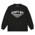Palace x Schott Waffle Long-Sleeve "Black"