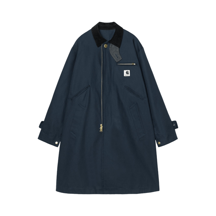 Sacai x Carhartt WIP Duck Coat "Blue"