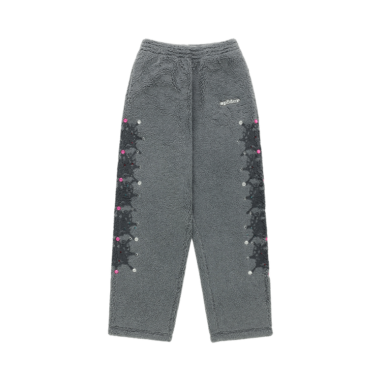 Sp5der Webstone Teddy Fleece Pant "Slate Grey"
