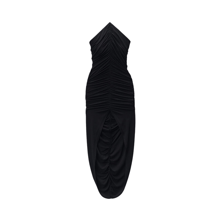 Alexander Wang Structured Bodice Midi Dress "Black"