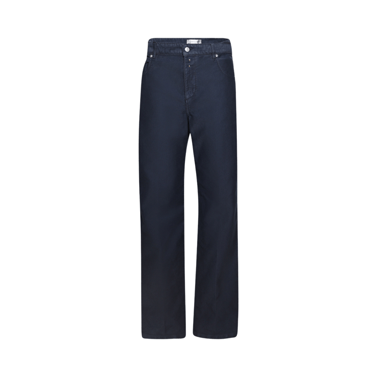 Victoria Beckham Split Detail Utility Trouser "Navy"