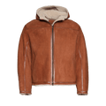 The Elder Statesman Shearling Workwear Jacket "Brown"