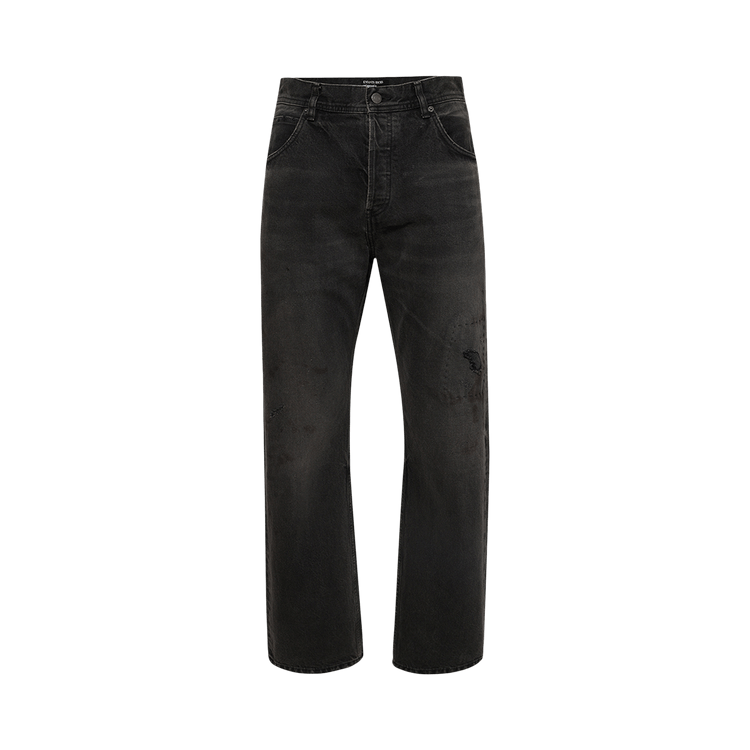 Enfants Riches Déprimés New Straight Leg Jeans "Faded Black"