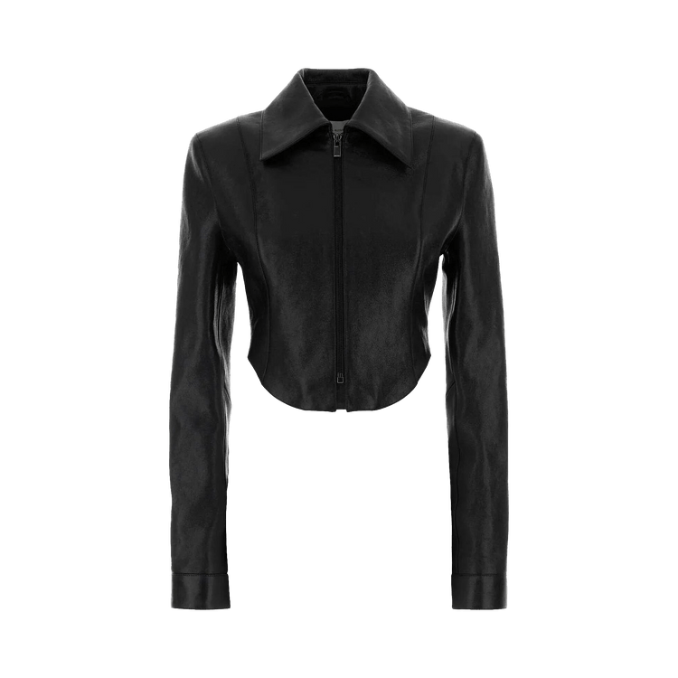 Magda Butrym Leather Jacket "Black"