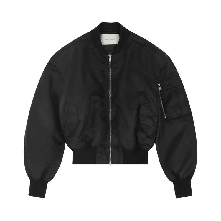Entire Studios Cropped Broad Bomber "Oil"