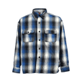 SAINT Mxxxxxx Check Flannel Shirt "Blue"