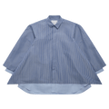 Sacai Poplin Shirt "Blue Stripe"