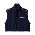 Miu Miu Jersey Top "Navy"