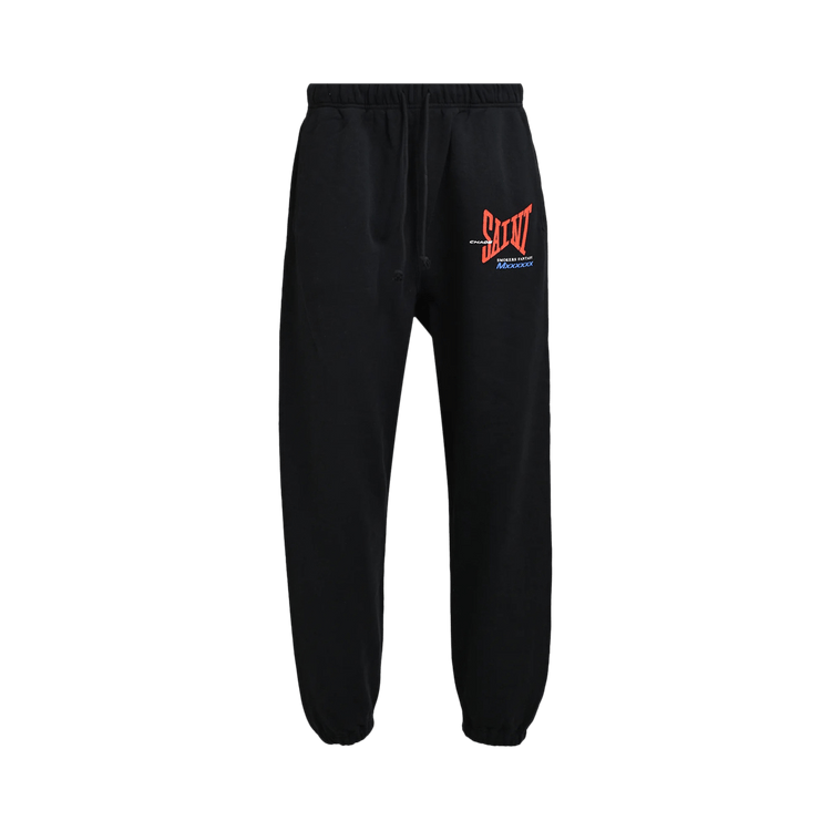 SAINT Mxxxxxx Ribbon Saint Sweat Pants "Black"