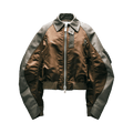 Sacai Cotton Chino x Nylon Twill Blouson "Brown/Grey"
