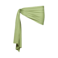 Christopher Esber Pareo Wrap Lycra Skirt "Fresh Lime"