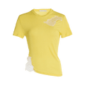 Christopher Esber Delphin Lace Rib Tee "Zest/White"