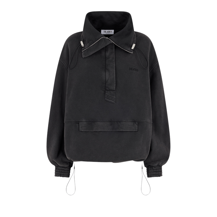 Attico Blouson American Fleece "Black Fade"