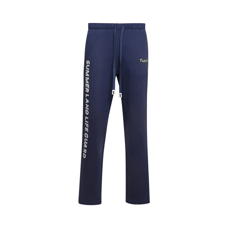 Nahmias Life Guard Wide Sweatpants "Worn Navy Fleece"