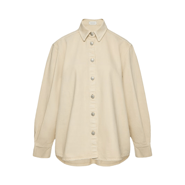 Magda Butrym Denim Shirt "Beige"