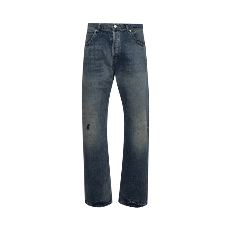 Enfants Riches Déprimés New Straight Leg Jeans "Faded Blue"