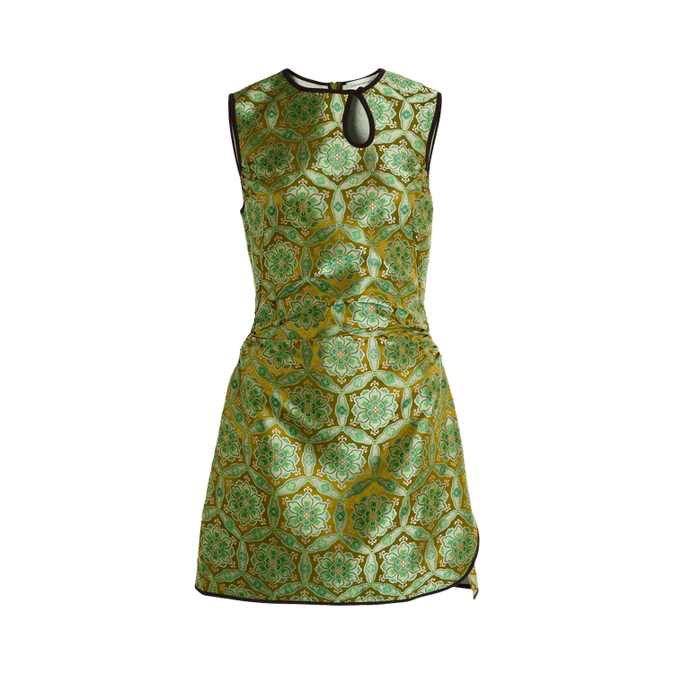 Christopher Esber Palmira Loophole Mini Tank Dress "Palmira Print"