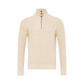 JW Anderson Half Zip Jumper "Ivory"