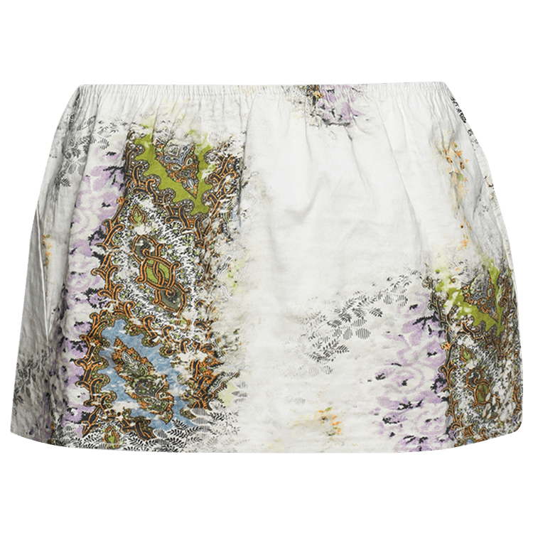 Christopher Esber Absence Crushed Micro Skirt "Absence Print"