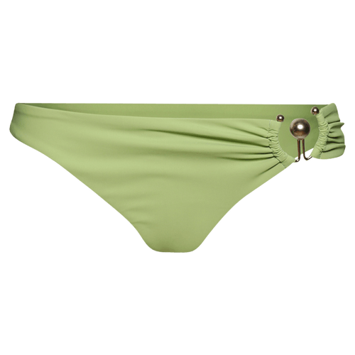 Christopher Esber Orbit Side Ruched High Brief "Fresh Lime"