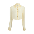 Khaite Jasen Top "Pale Yellow"