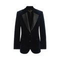 Victoria Beckham Single Breasted Tailored Jacket "Midnight"