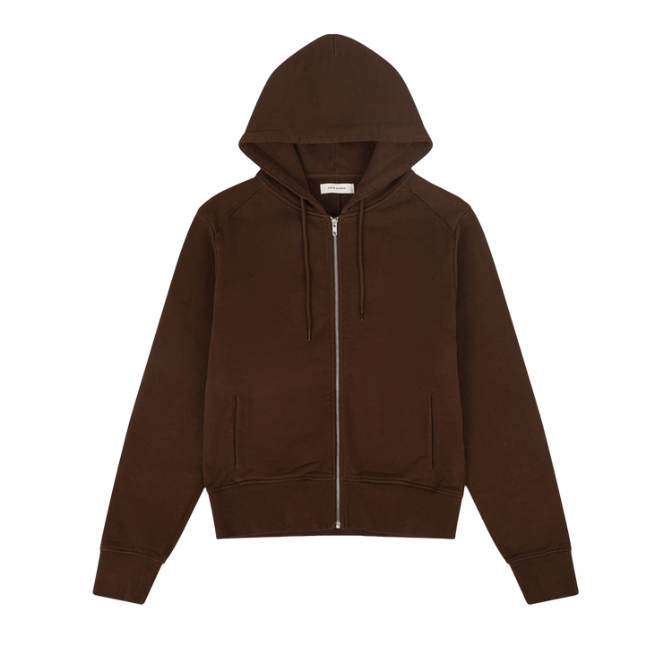 Entire Studios Slim Zip Up "Brunette"