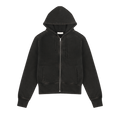 Entire Studios Slim Zip Up "Washed Black"