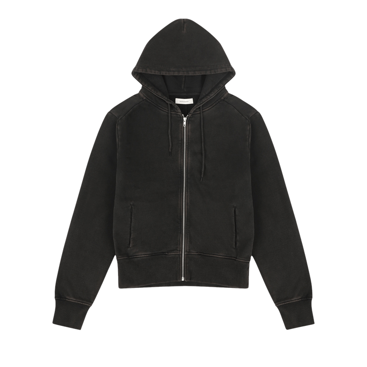 Entire Studios Slim Zip Up "Washed Black"