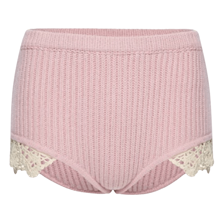 Magda Butrym Knitwear Shorts "Pink"