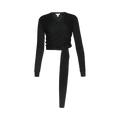 Alaïa Wrap Top "Noir"