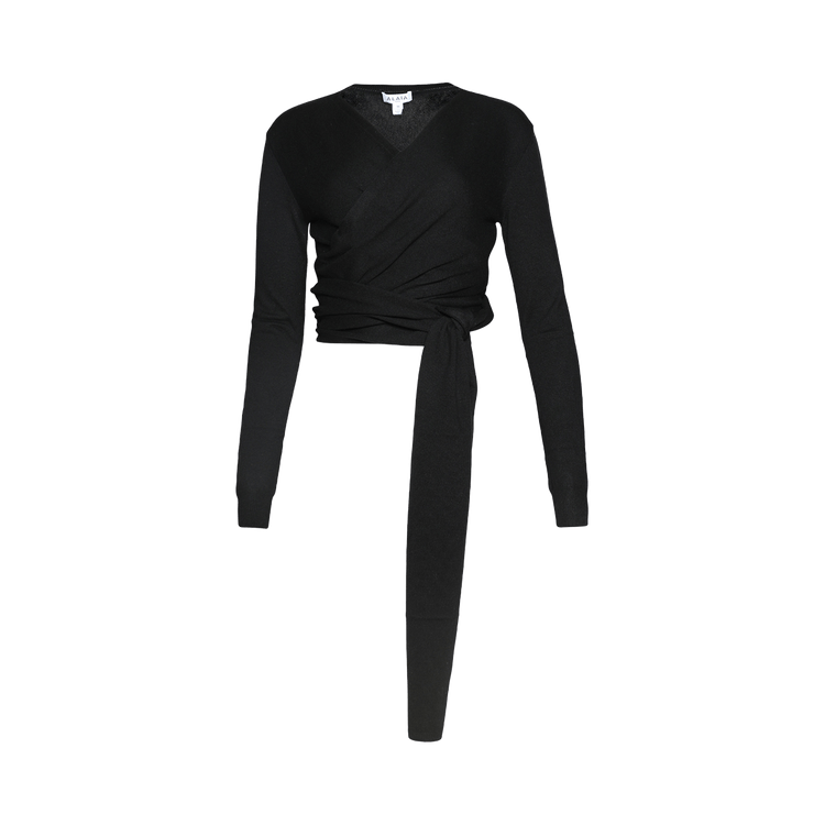 Alaïa Wrap Top "Noir"