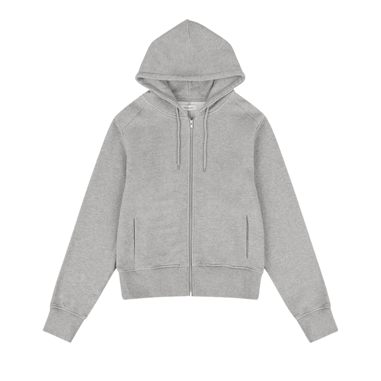 Entire Studios Slim Zip Up "Grey Marle"