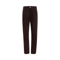 Khaite Callum Pant "Dark Brown"