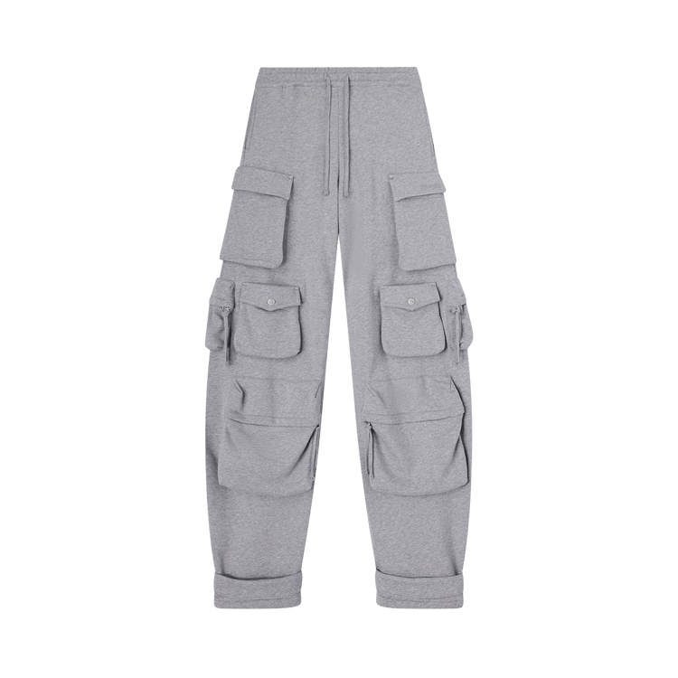 Attico Long Pant American Fleece "Light Grey Melange"