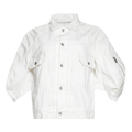 Sacai Denim x Nylon Twill Jacket "Off White"