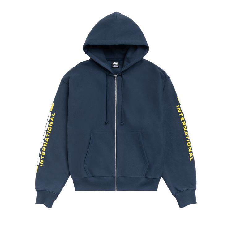 Stussy Blade Zip Hoodie "Navy"