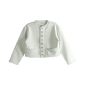 Auralee Smooth Soft Cardigan "Pale Mint"