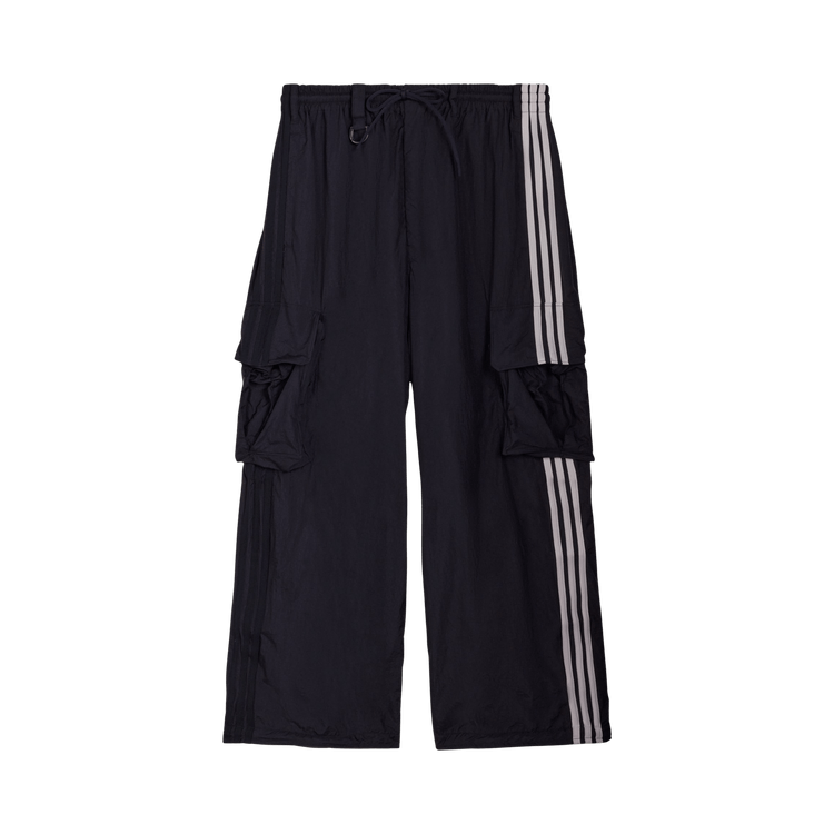 Y-3 Nylon Wired 3 Stripes Cargo Pants "Black"