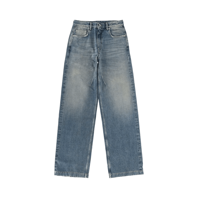 Rick Owens DRKSHDW Denim Geth Jeans "Washed Indigo"