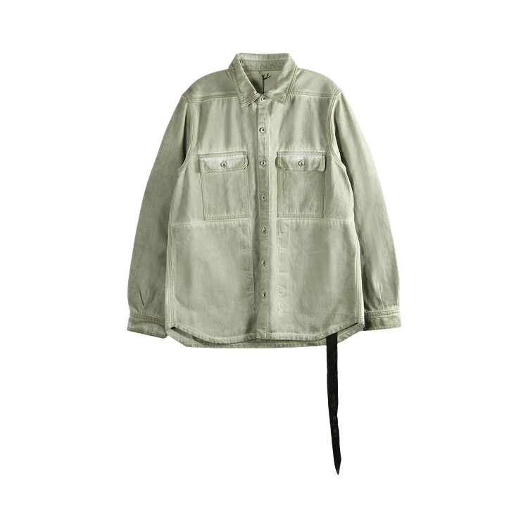 Rick Owens DRKSHDW Giacca In Denim Outershirt "Sand"