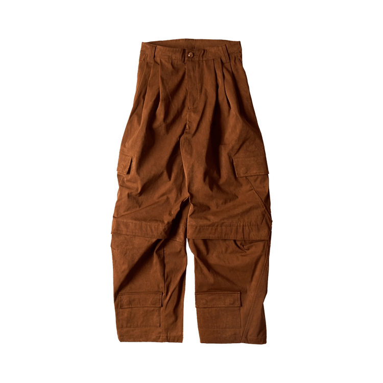 NAMESAKE Cassel Stained Cargo Pants "Brown"