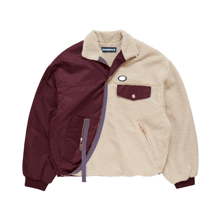NAMESAKE North Twist Fleece Jacket "Red"