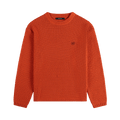 Daily Paper Crochet Sweater "Red Clay"