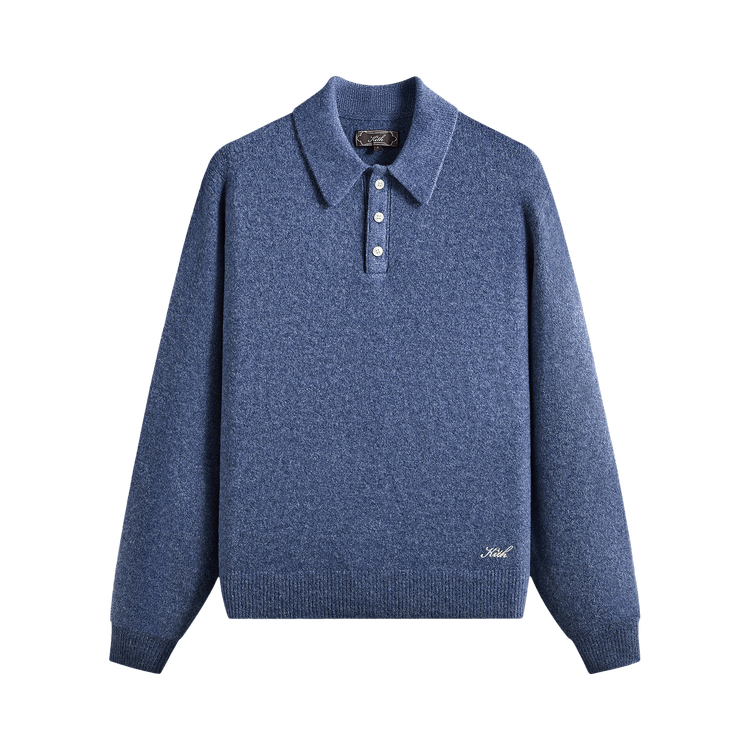 Kith Marled Harmon Rugby Pullover "Farrow"